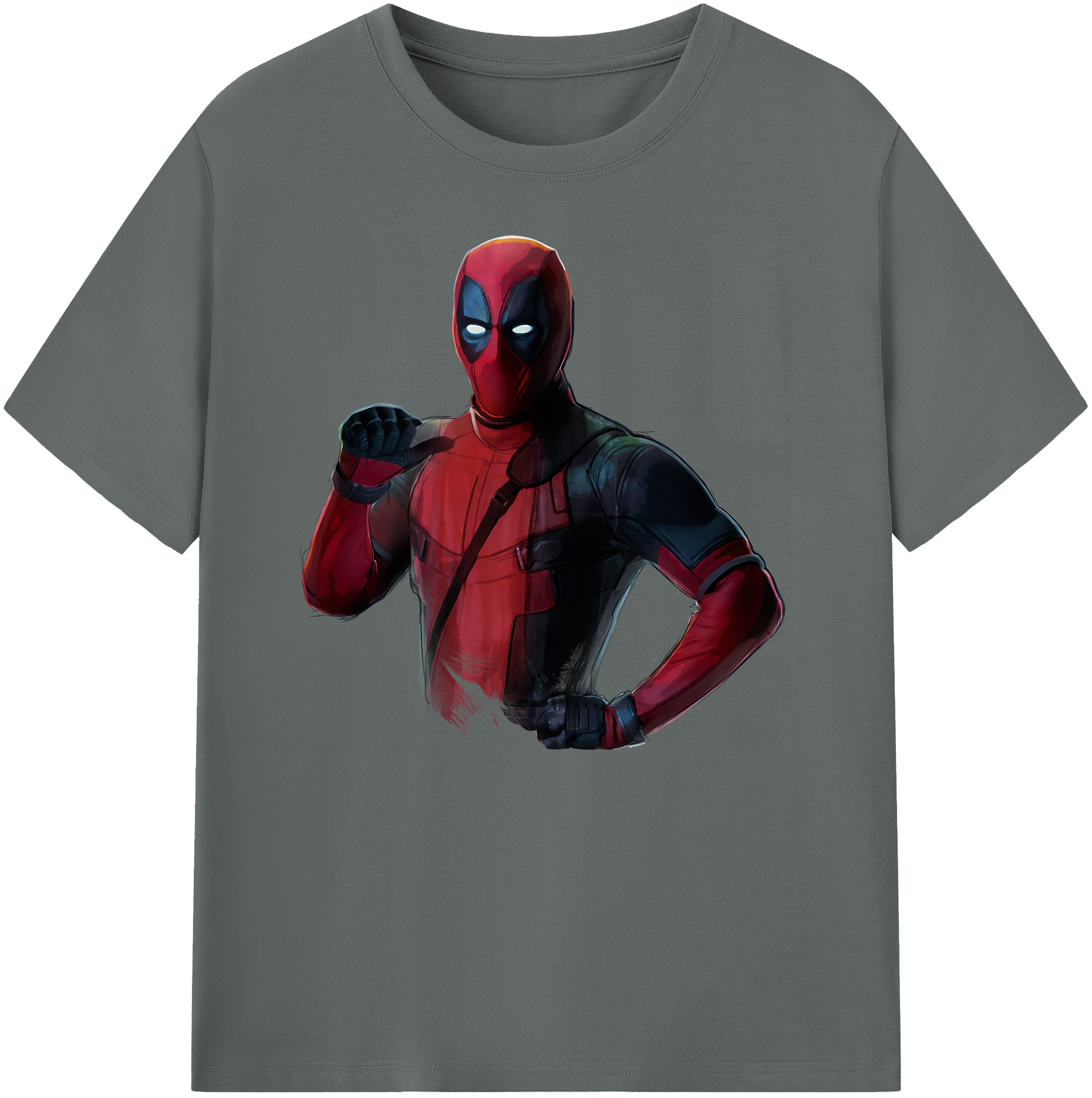 （画像用） Deadpool デッドプール 綿100％ メンズ半袖Tシャツ｜肌触りやわらか＆通気性